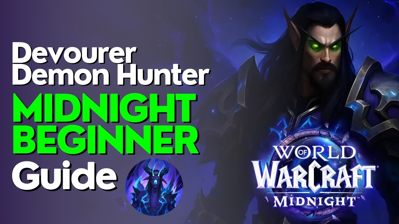 Devourer Demon Hunter Midnight Season 1 Beginner Raid & M+ Guide