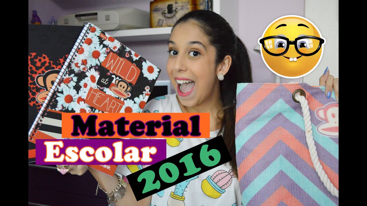 |VOLTA ÀS AULAS| - MATERIAL ESCOLAR 2016