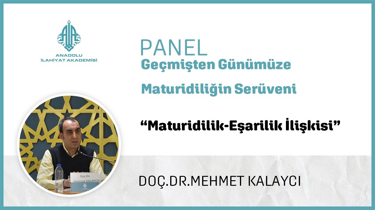 PANEL (III) - Doç. Dr. Mehmet KALAYCI 