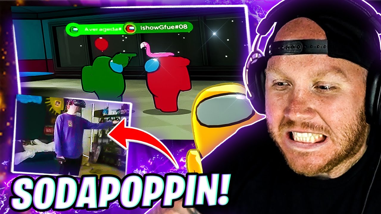 TIM REACTS TO HILARIOUS AMONG US VR MOMENTS