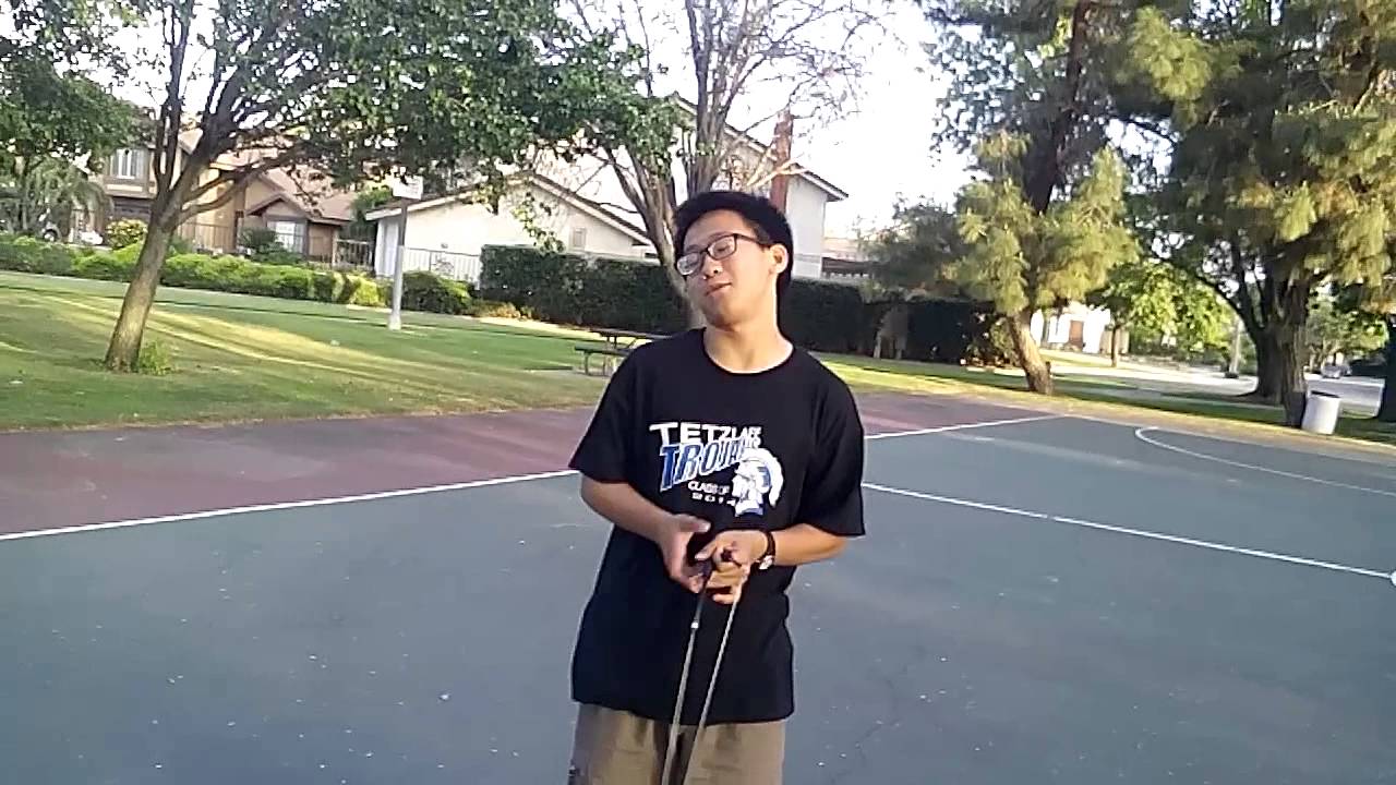 Diabolo Tutorial: Leg Trick/ Wheel of Fortune, Around the World, and One Hand
