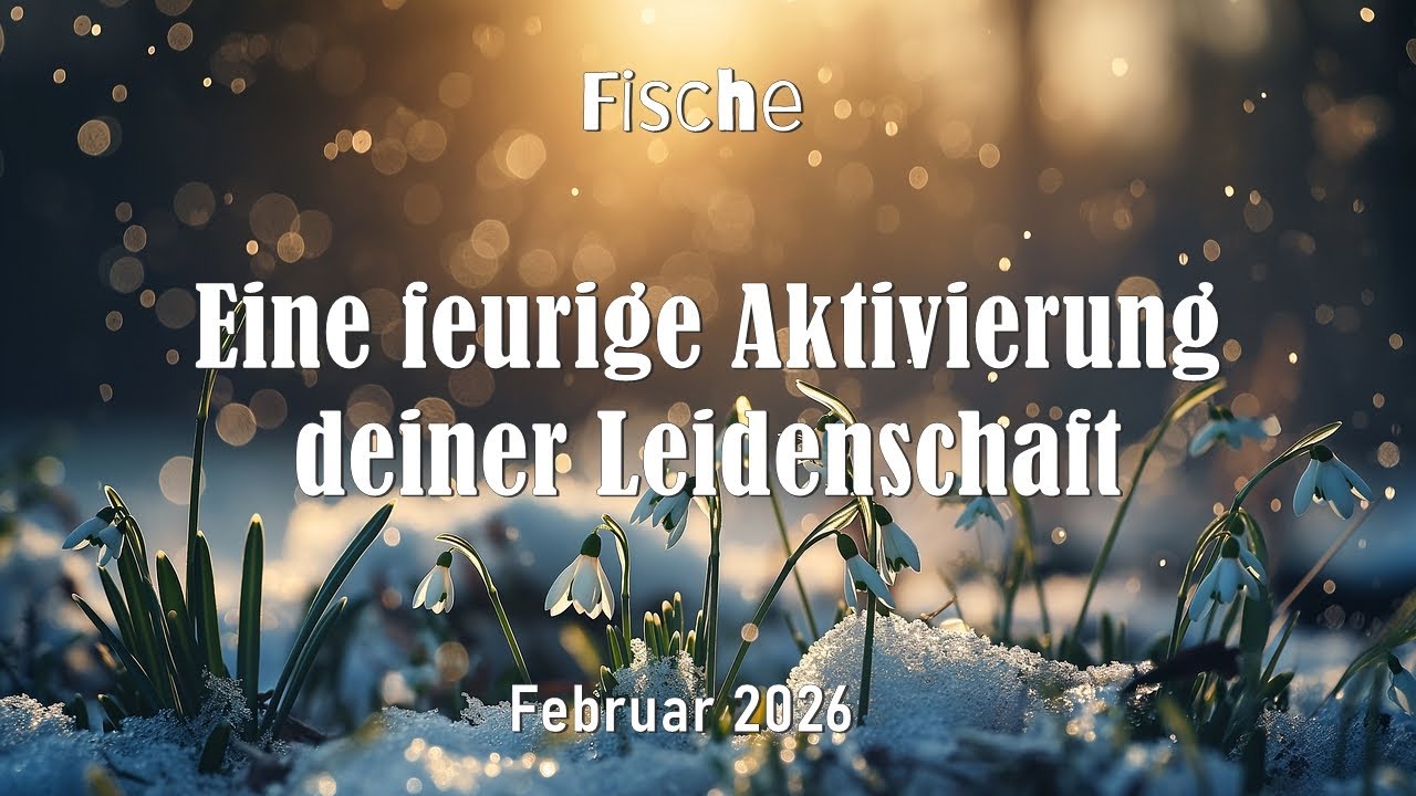 Eine feurige Aktivierung deiner Leidenschaft | FISCHE ♓︎ Februar