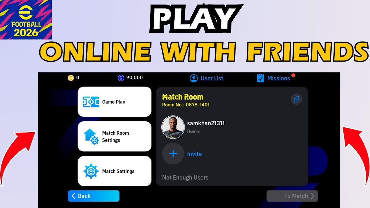 eFootball 2026 Mobile How to Play Online With Friends