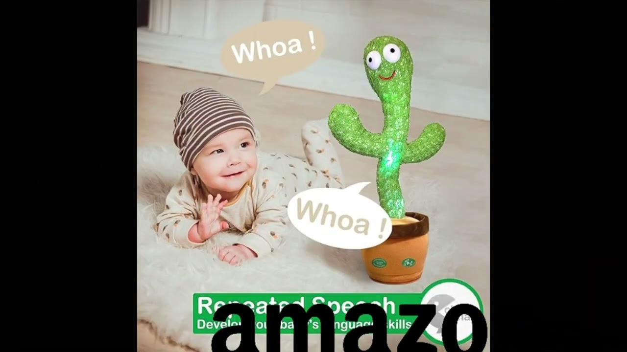 Pbooo Dancing Talking Cactus Mimicking Toy REVIEW! Product Review #50