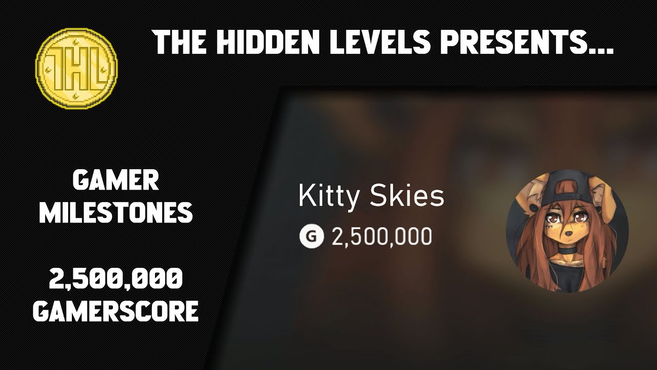 Достиг 2 500 000 очков Gamerscore на Xbox!