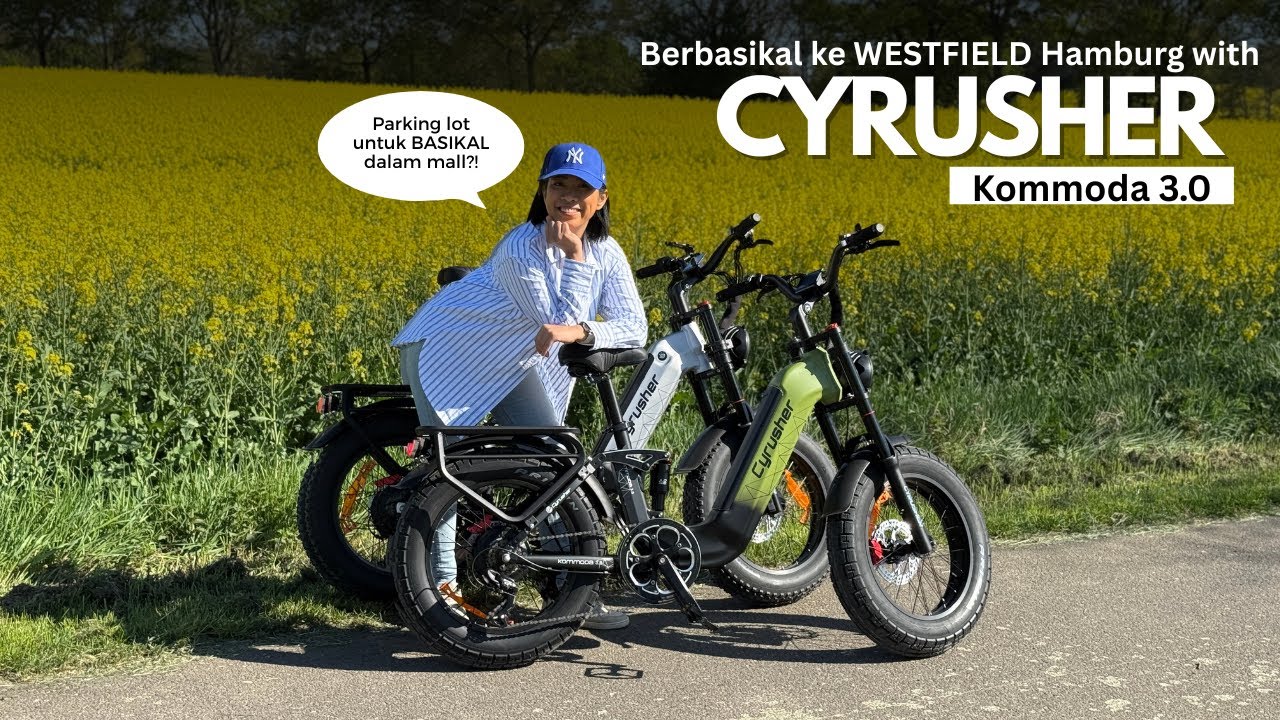 Cyrusher Kommoda 3.0 | Westfield Hamburg Ada Parking Lot Basikal?