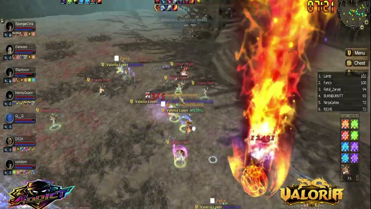 Addict | Destroyed All in [Survival Arena Guild - Rank 1] Valoria Online BETA #fancy
