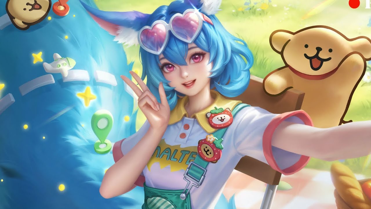 Honor of Kings -  妲己 ( Daji ) skin Line Puppy  gameplay 
