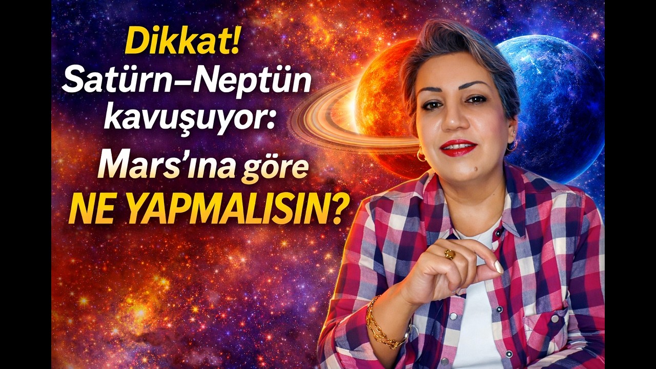 MARS Burcuna Göre Satürn-Neptün Sınavı: Kimler Kazanacak?#SatürnKoç#MarsBurçları#Astroloji2026