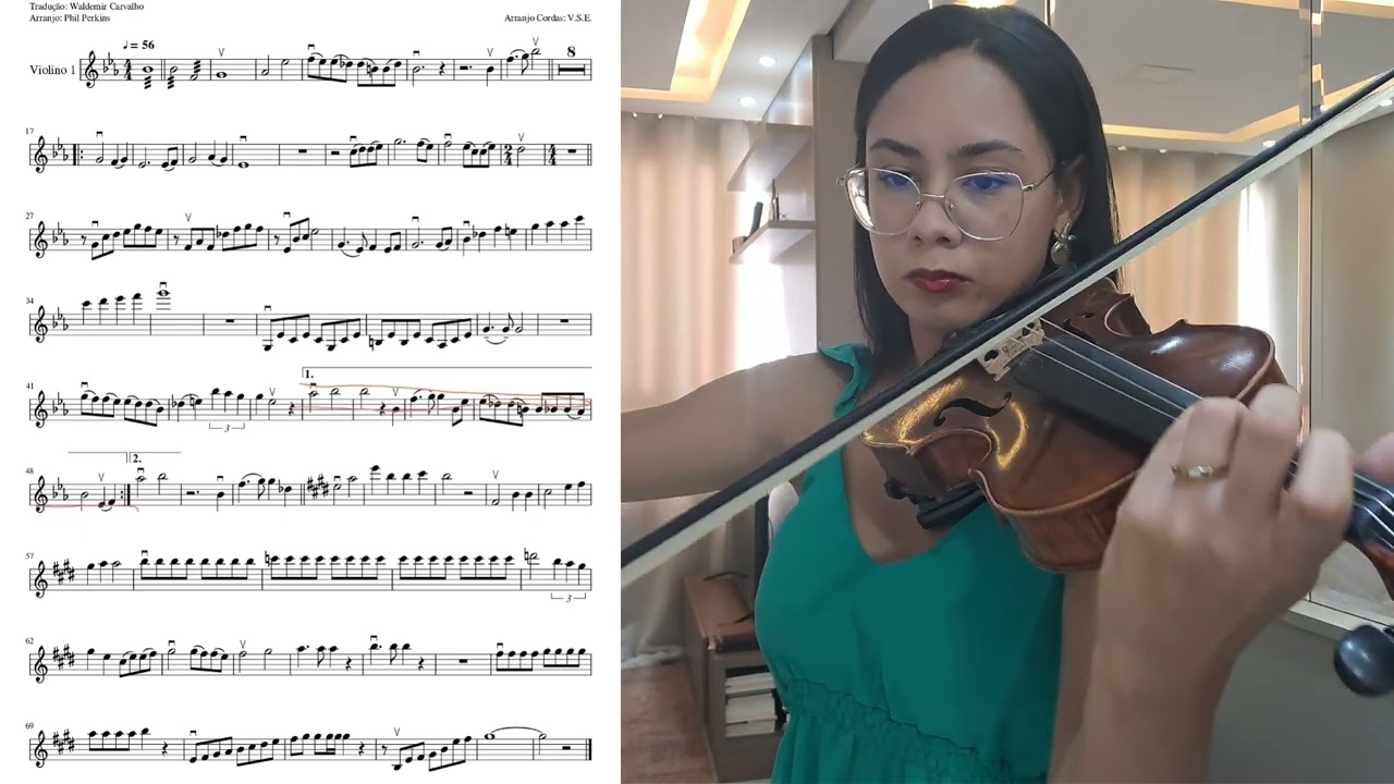 Mais que Maravilhoso ICM - Violino 1 (partitura)