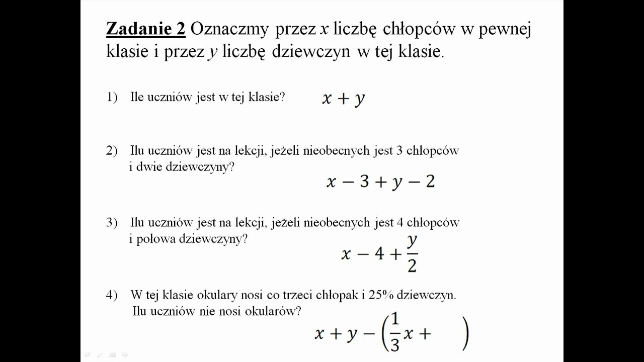 wyrażenia algebraiczne - co to są wyrażenia algebraiczne i do czego służą