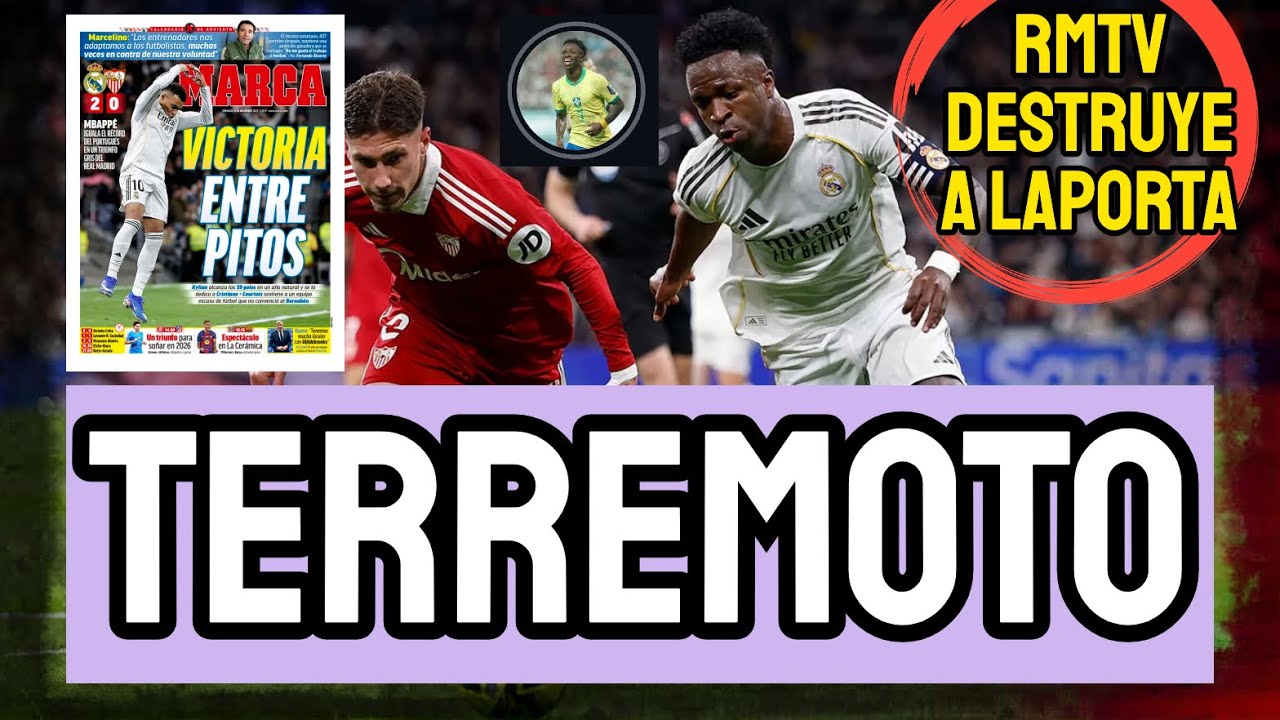 TERREMOTO VINICIUS: LA LÍA EN INSTAGRAM TRAS LA PITADA DEL BERNABÉU | RMTV DESTRUYE A JOAN LAPORTA