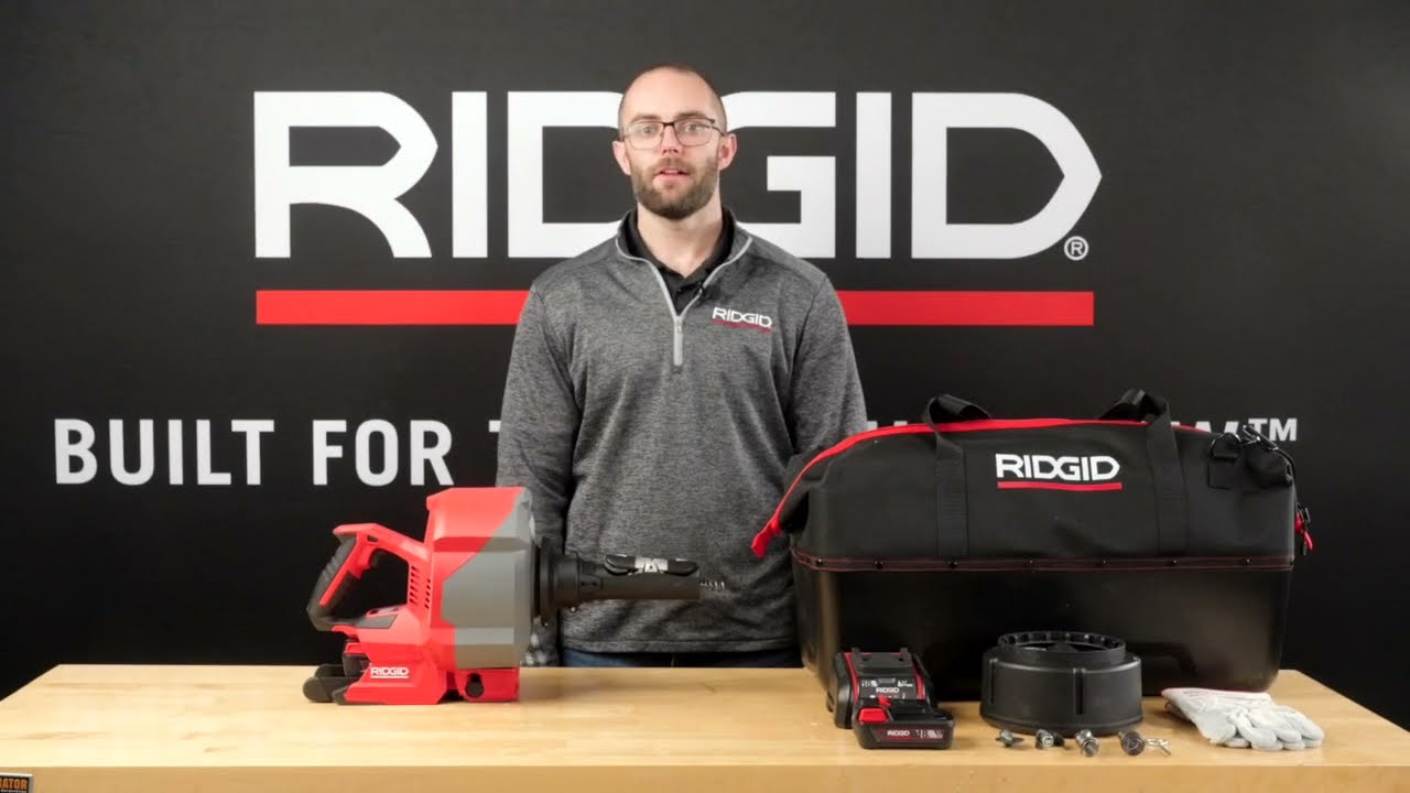 RIDGID&reg; K-46 Cordless SinkSnake&trade; Overview
