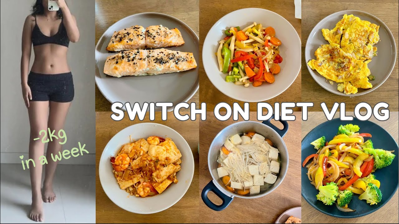 -2kg in one week of switch on diet (meal plan, fitness & diet recipes) 💪🏻🥗