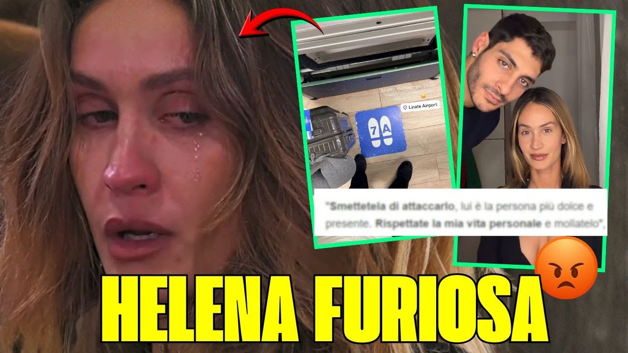 Attacchi a Javier, Helena risponde furiosa prima di partire per il Brasile
