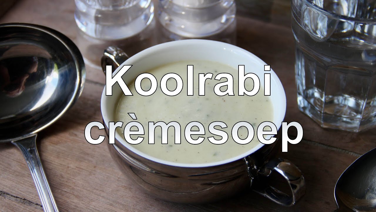 Koolrabi crèmesoep recept