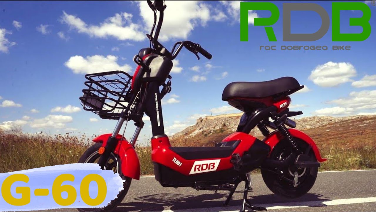 Prezentare Scuter Electric RDB G60, 500W, fara permis, 25km/h