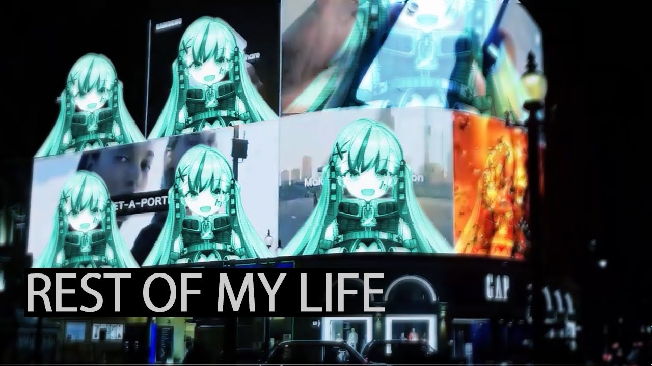 Vtuber【オリジナル曲】Rest of My Life - はいぴんぐモナカ【MV】#JapaneseVtuber #VtuberEN