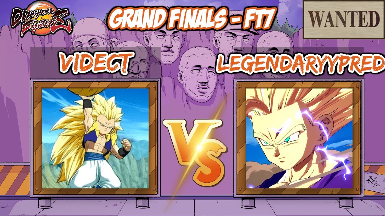 FOR THE TITLE! Videct vs LegendaryyPred FT7 - WANTED DBFZ FINALS