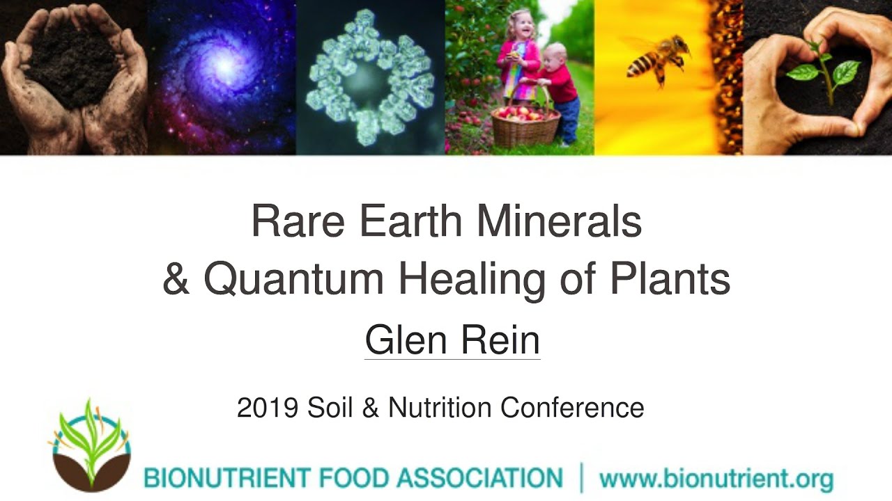 Glen Rein: Rare Earth Minerals and Quantum Healing of Plants | 2019 Soil & Nutrition Conference