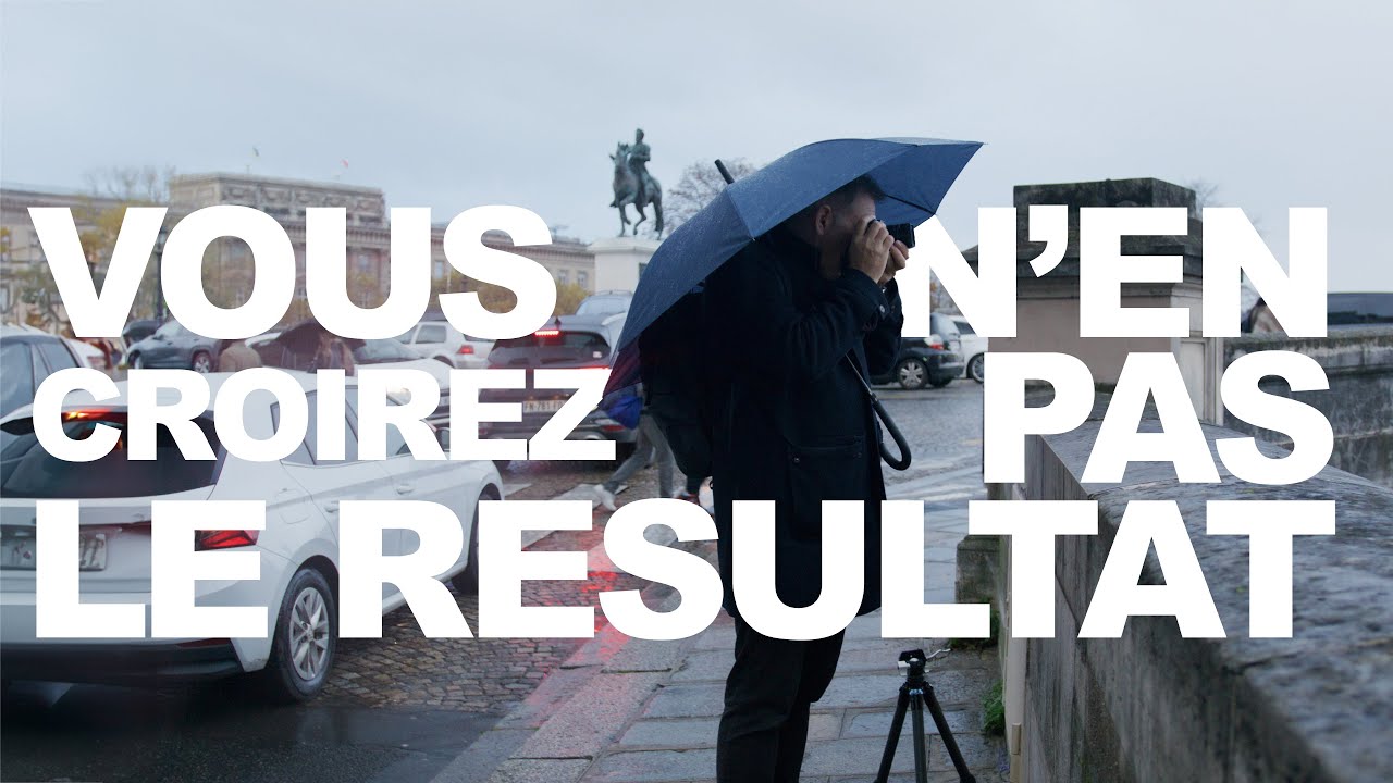 LES SECRETS de la photo de VILLE quand il fait mauvais temps !
