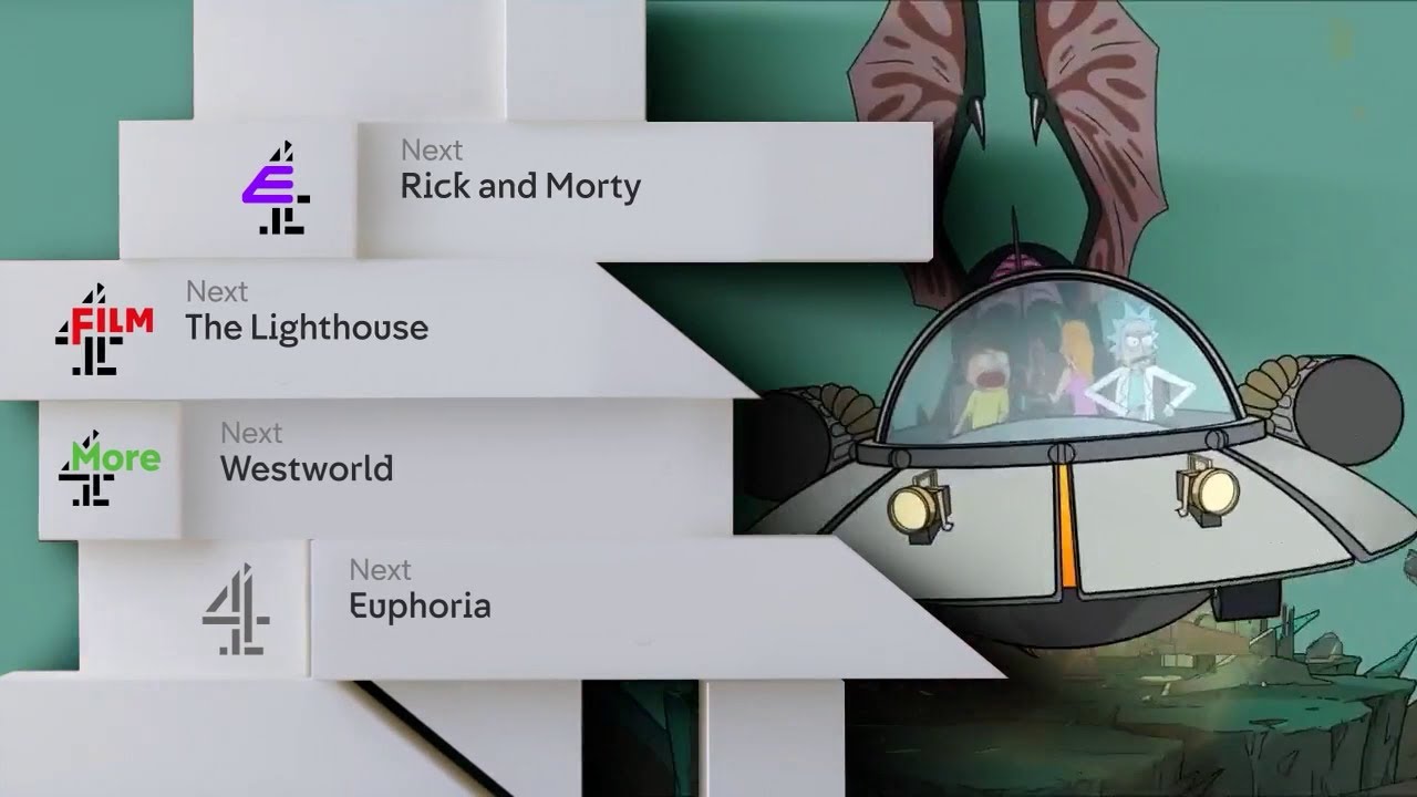 Channel 4 - Cross Channel Lineup Menus [FANMADE]