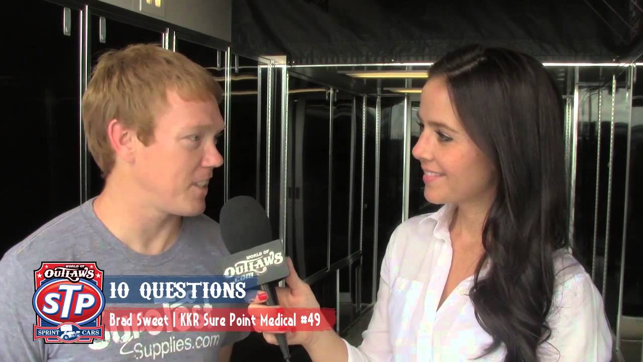 World of Outlaws STP Sprint Car Series 10 Questions with Brad Sweet