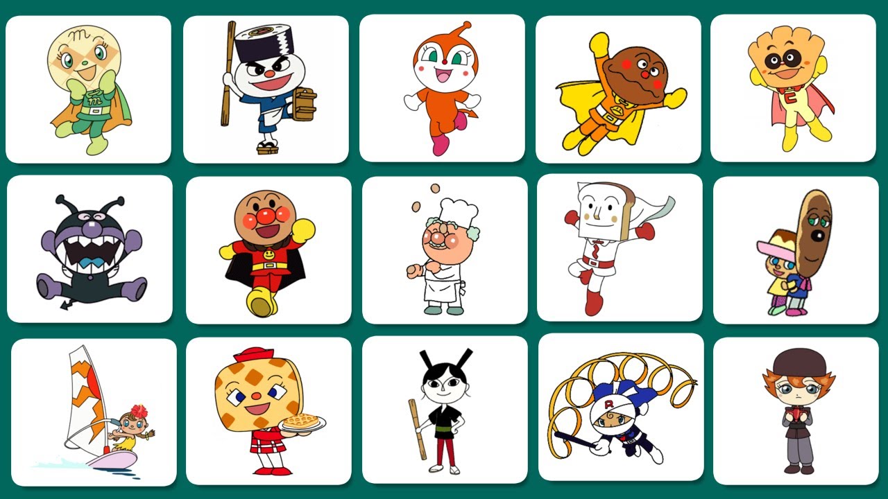 85人のキャラクター、全部わかる？🍞🎌🧠｜それいけ！アンパンマン クイズチャレンジ🔍✨