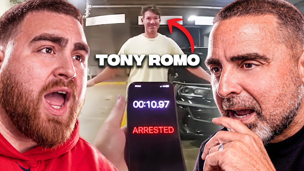 БЫЛО ЖУТКО НА ЭТО СМОТРЕТЬ! LosPollosTV и его папа реагируют на то, как Тони Ромо хамит полиции п...