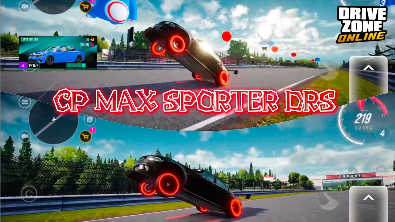 DRIVE ZONE ONLINE: CP MAX SPORTER DRS | WHEELIE TUNE @DriveZoneOnline 