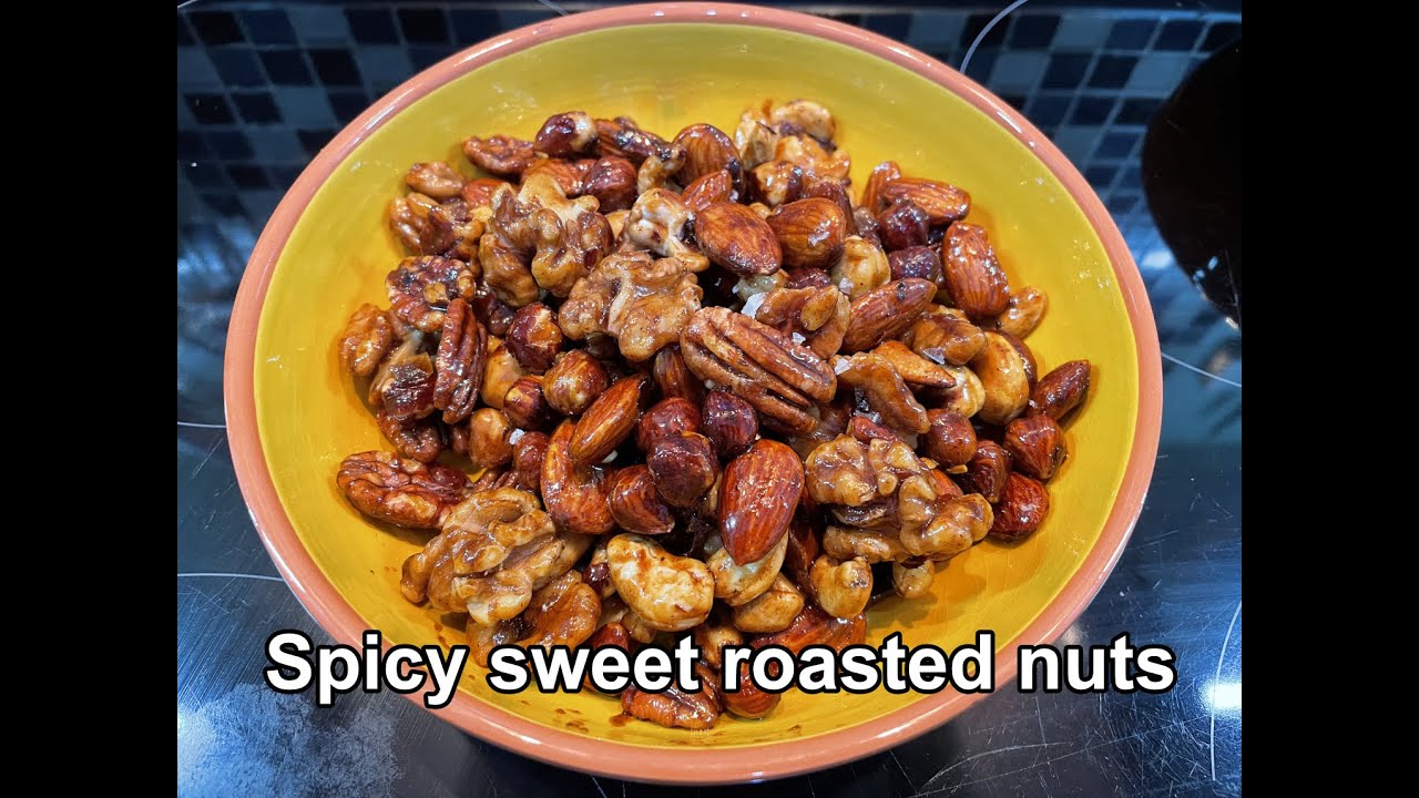 Sweet roasted nuts 