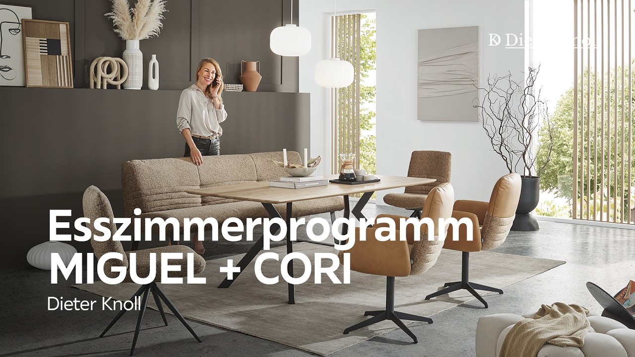 Esszimmerprogramm MIGUEL + CORI &ndash; Dieter Knoll | XXXLutz