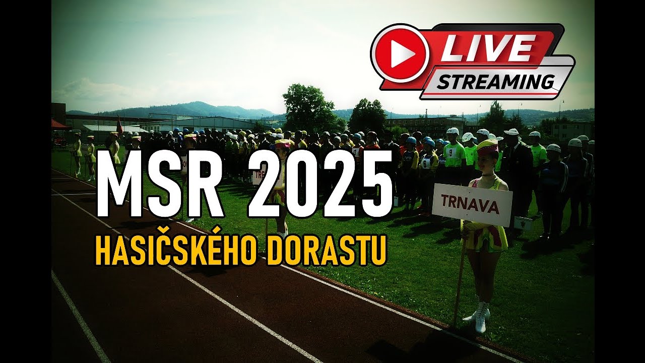 Majstrovstva SR hasičského dorastu 2025
