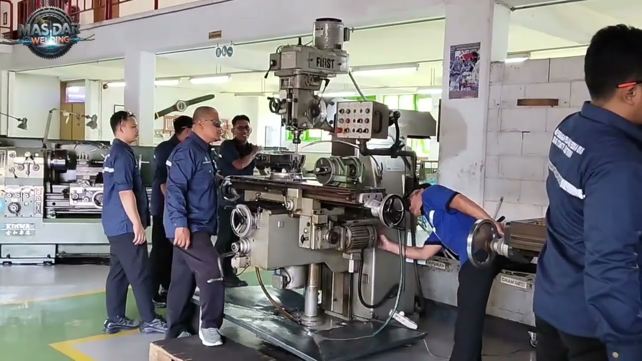 CARA KERJA MESIN FRAIS