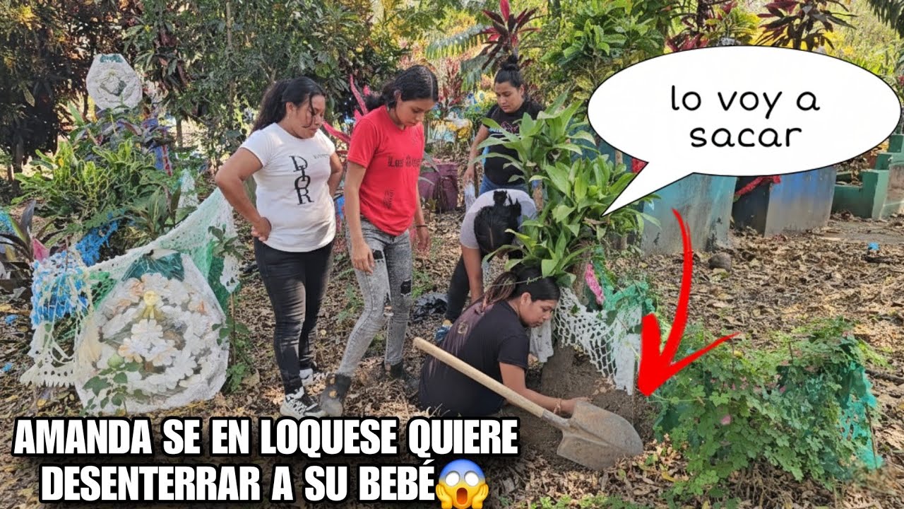 AMANDA Se Vuelve Loca Intenta Desenterrar A Su Bebe😱Todos Quedaron En Shock Al Ver Lo Estaba Aciendo
