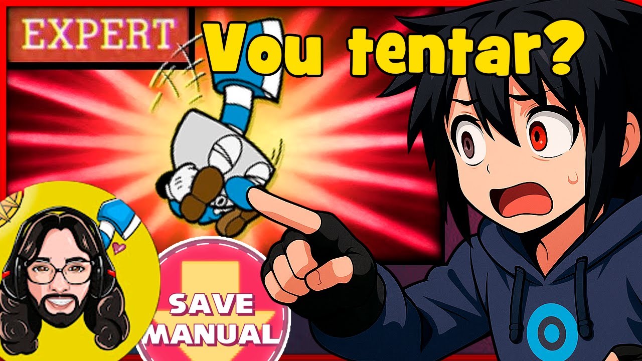 O Brasileiro que zerou Cuphead No MACHADO (vou tentar tambem?)- react