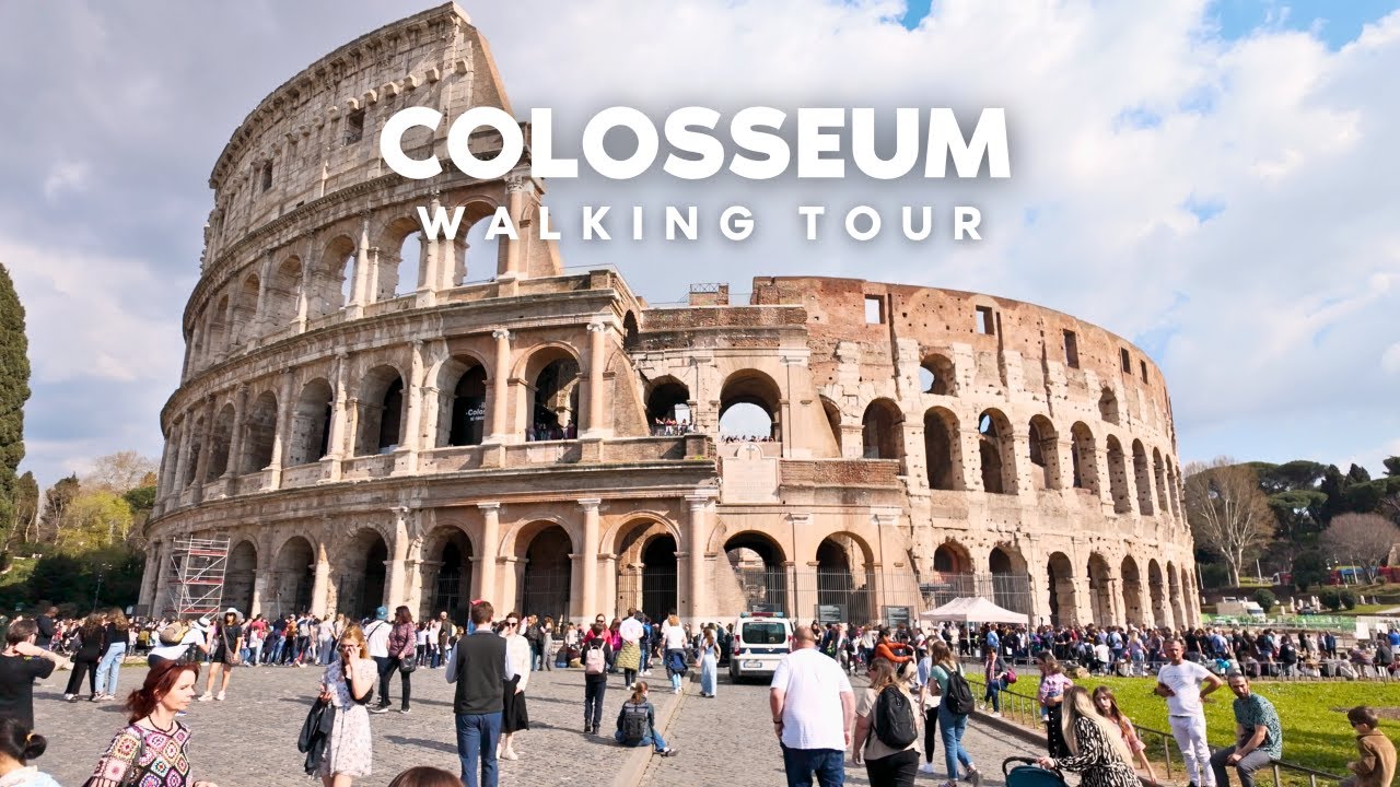 Colosseum | Underground Walking Tour | FPV | 4K