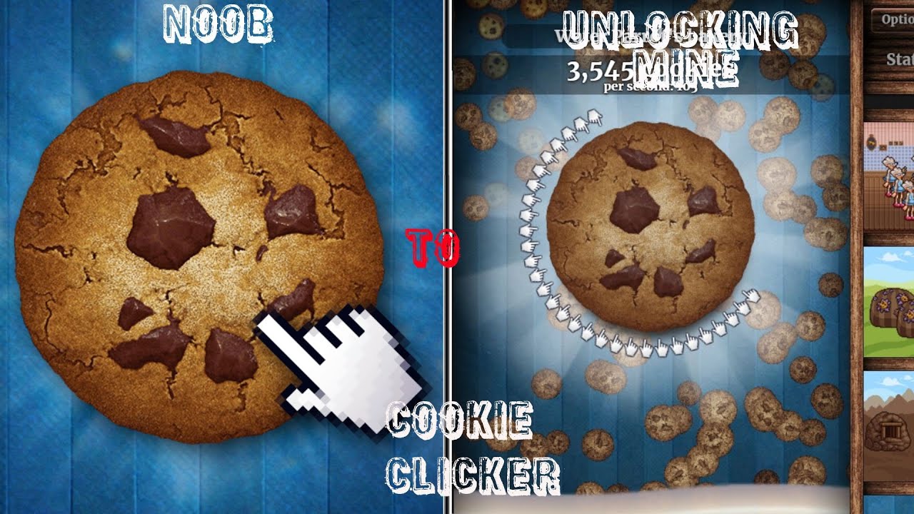 cookie clicker : nooby to unlocking mine