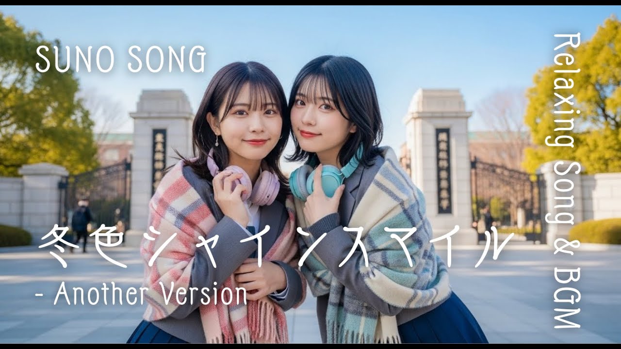 SUNO Song「冬色シャインスマイル - Another Version」｜SUNO AI & Relaxing Song