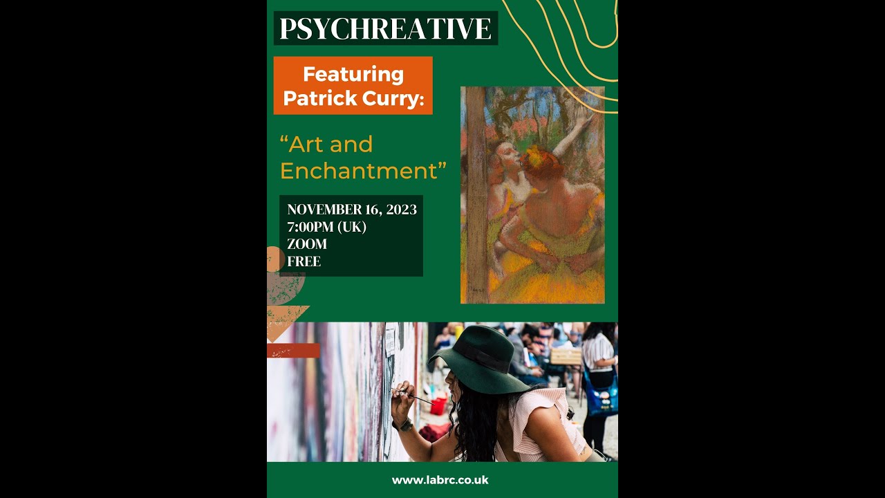 Psychreative: Featuring Patrick Curry, on 
