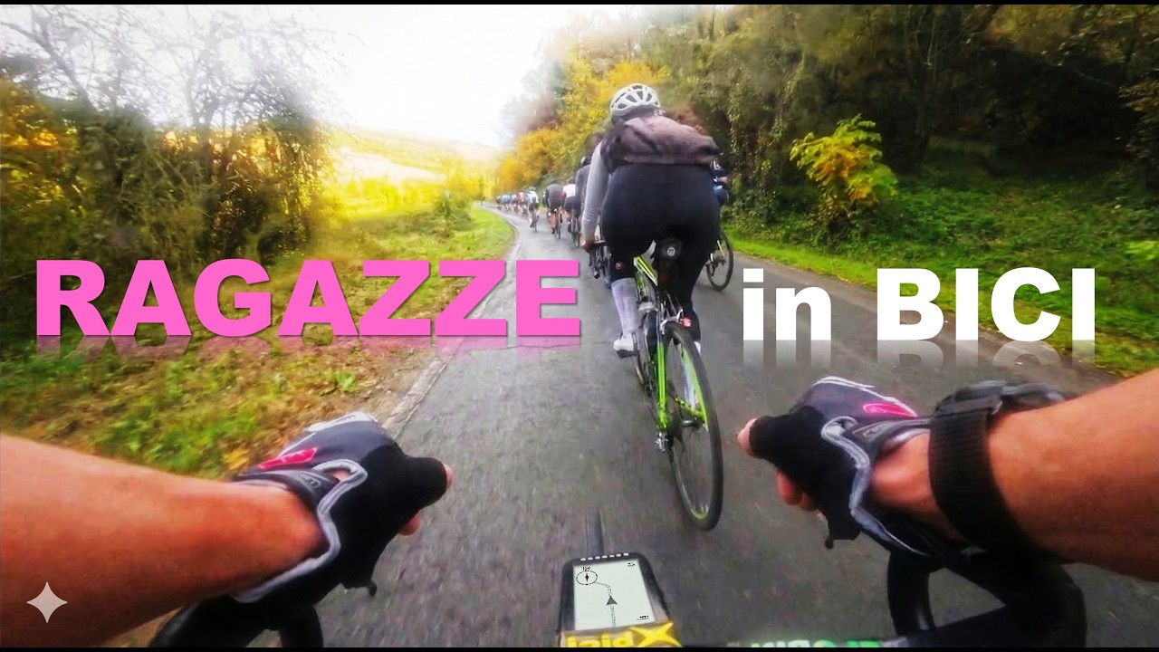 Esempio di DONNA più forte di molti ciclisti uomini o sbaglio ? Giro col gruppo più forte di Bologna