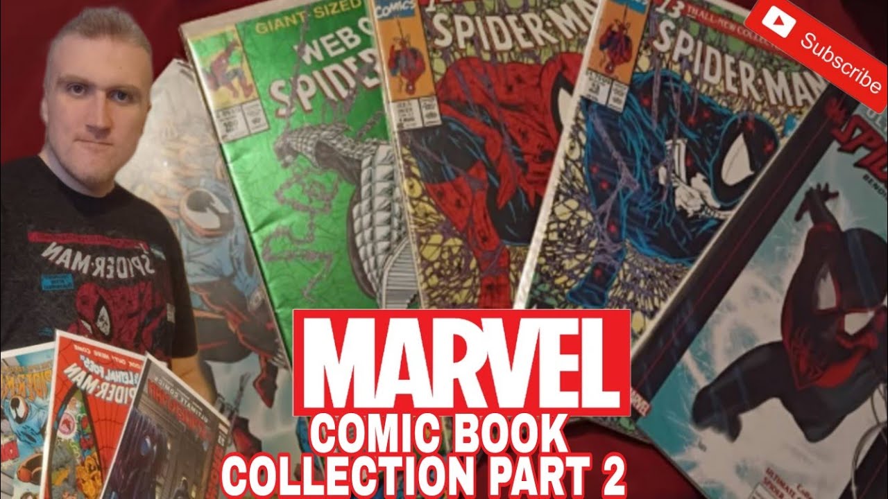 Marvel Comic Book Collection Part 2 Spider-Man Miles Morales Scarlet Spider