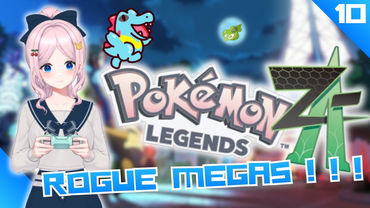 【Pokemon Legends ZA】a pink shell. a fire cow. and a pitcher plant are causing trouble.  ✧｡٩(ˊᗜˋ)و✧*｡