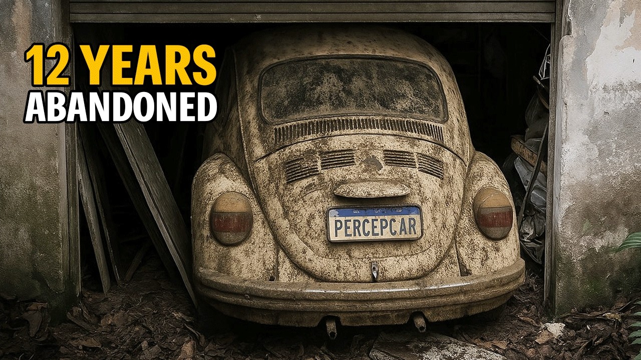 INSANE Cleaning of This VW Beetle ABANDONED for OVER a DECADE!
