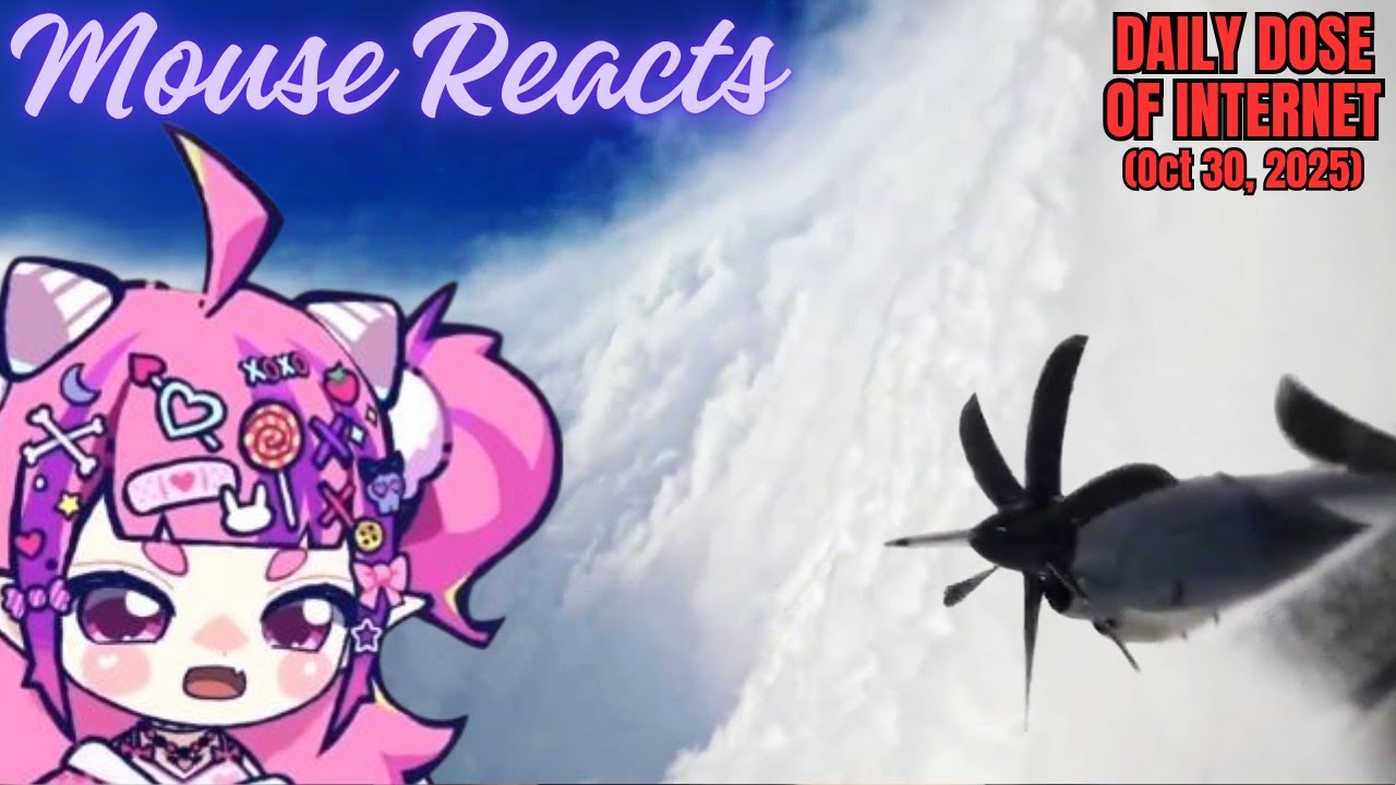 Mouse Reacts to Daily Dose of Internet: Flying Into A Hurricane (Oct 30, 2025)