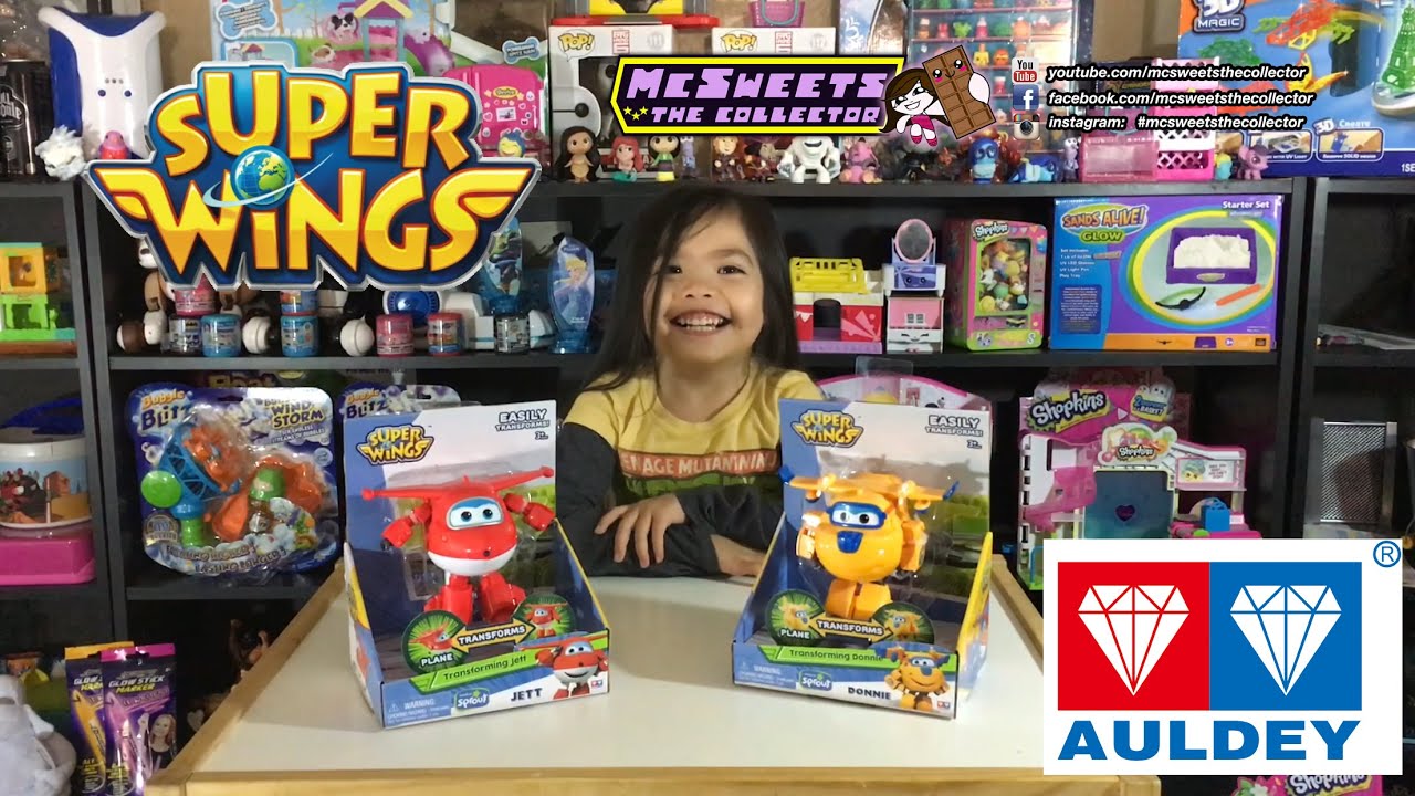 Super Wings Transforming Jett and Donnie | Auldey Toys