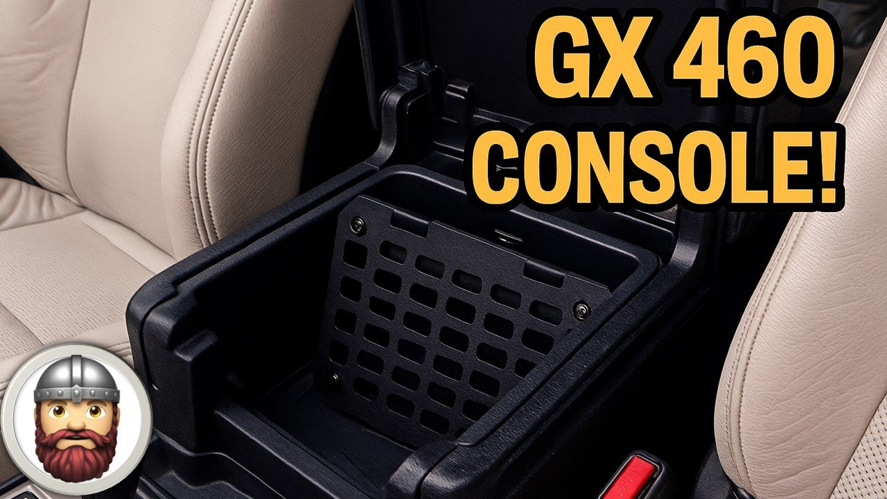 Hidden Storage Upgrade! GX 460 Console MOLLE Panel Install & Review