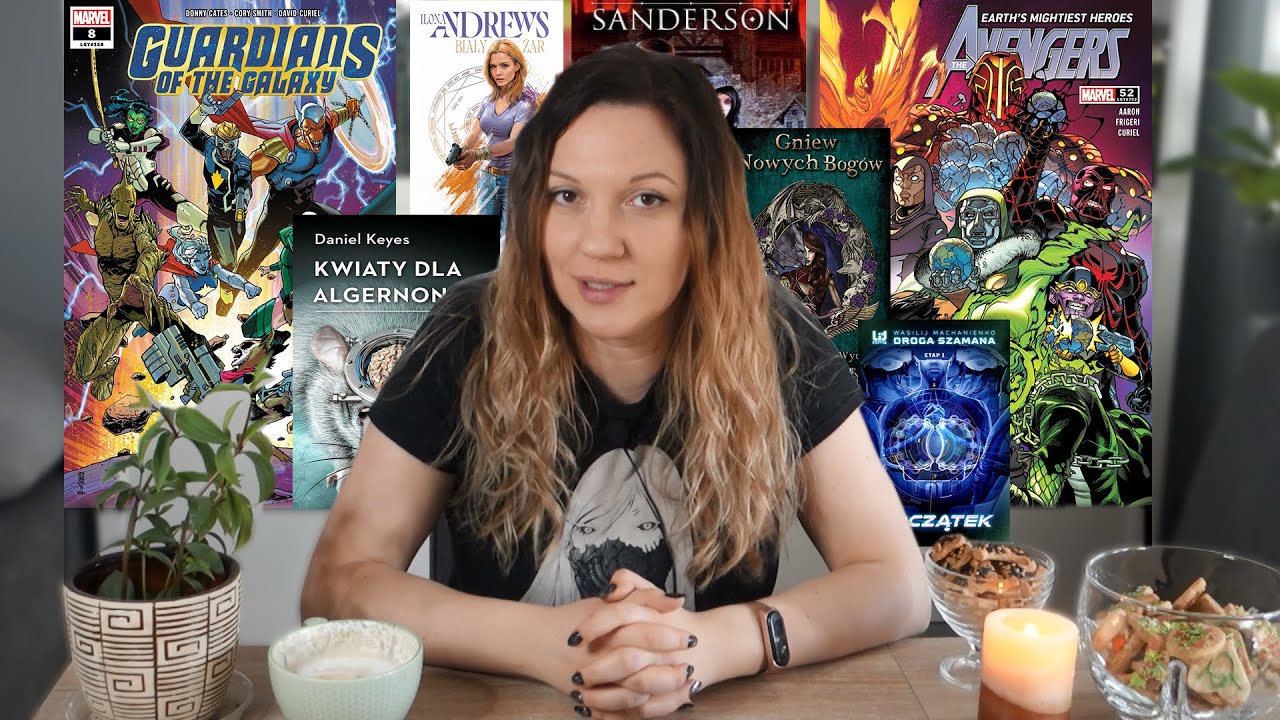 Książki, Marvel i święta - podsumowanie listopada | Księgarka #103