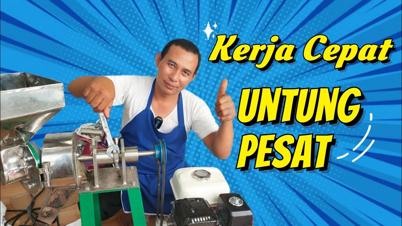 Unboxing Mesin Irit & Awet!!! Mesin Penggiling Bumbu Serbaguna Menjadi Rekomendasi Pengusaha Kuliner