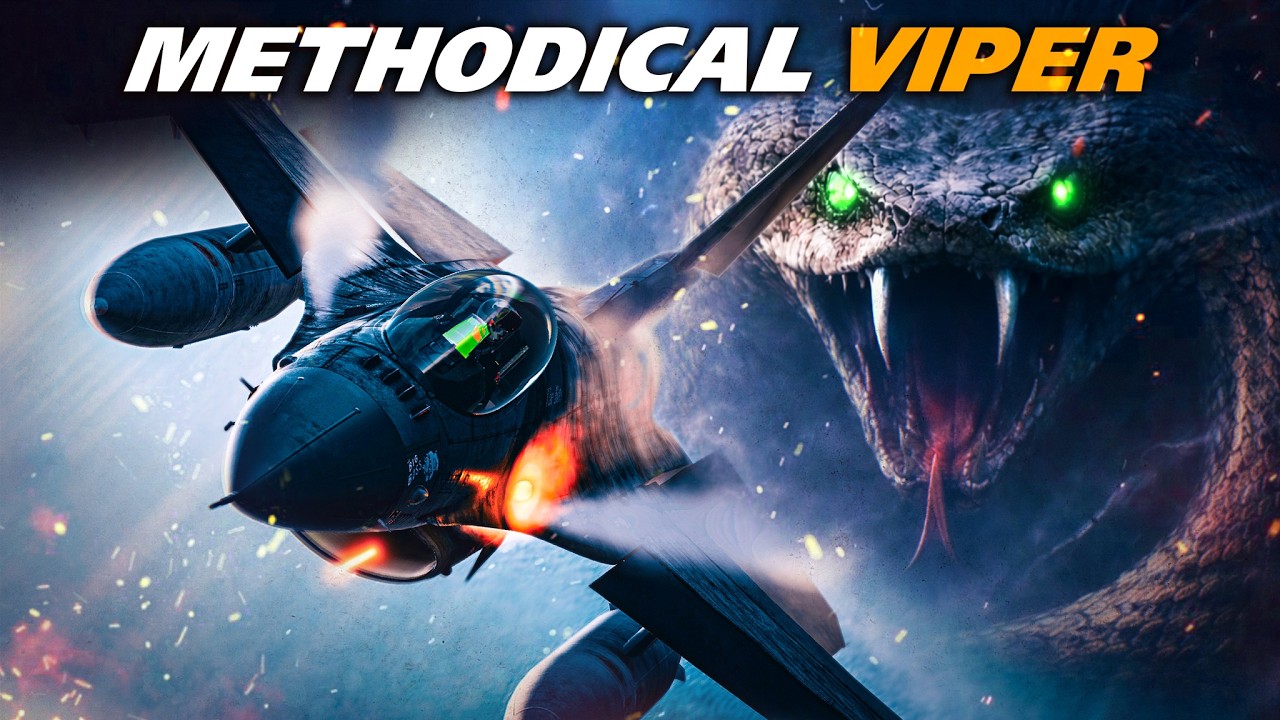 Methodical Viper | F-14B Tomcat Vs F-16 Viper Dogfight | Digital Combat Simulator | DCS |
